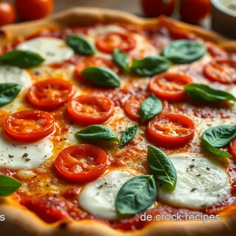 Margherita Pizza Rezept: Bella Italia für Zuhause!