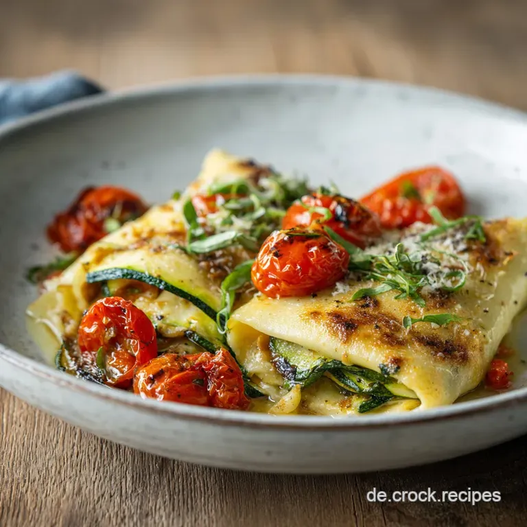 Maultaschen mit Zucchini und Tomaten