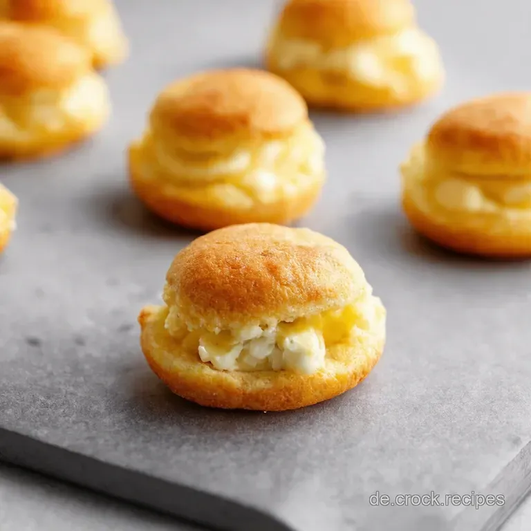 Mini KäseSchinkenHörnchen