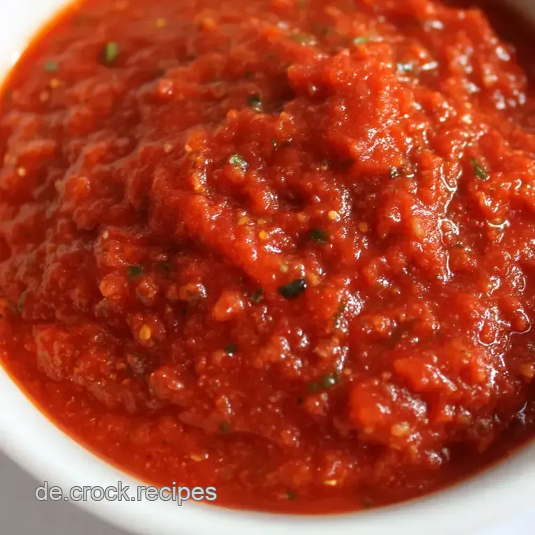 Nonna’s Geheimnis: Eine samtweiche Tomatensauce die nach Zuhause schmeckt presentation