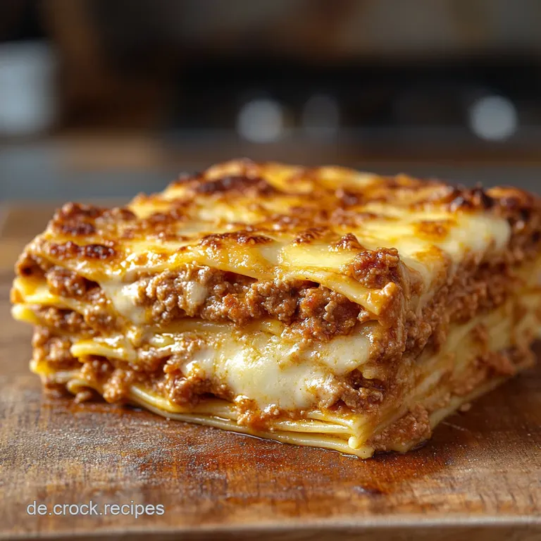 Nonnas Lasagne al Forno presentation