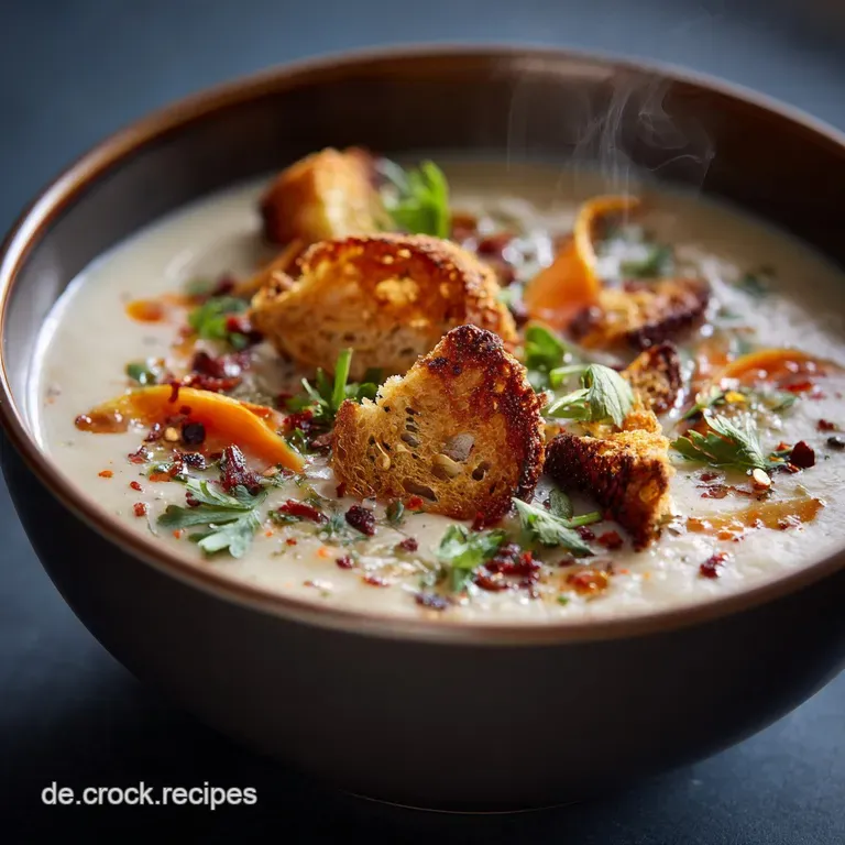 Oberhofer Blumenkohlsuppe: Traditionell cremig mit Muskatnuss-Geheimnis