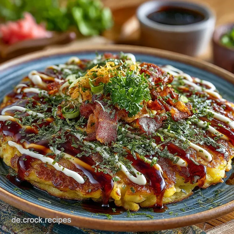 Okonomiyaki OsakaStil Die luftigherzhafte KohlPfanne