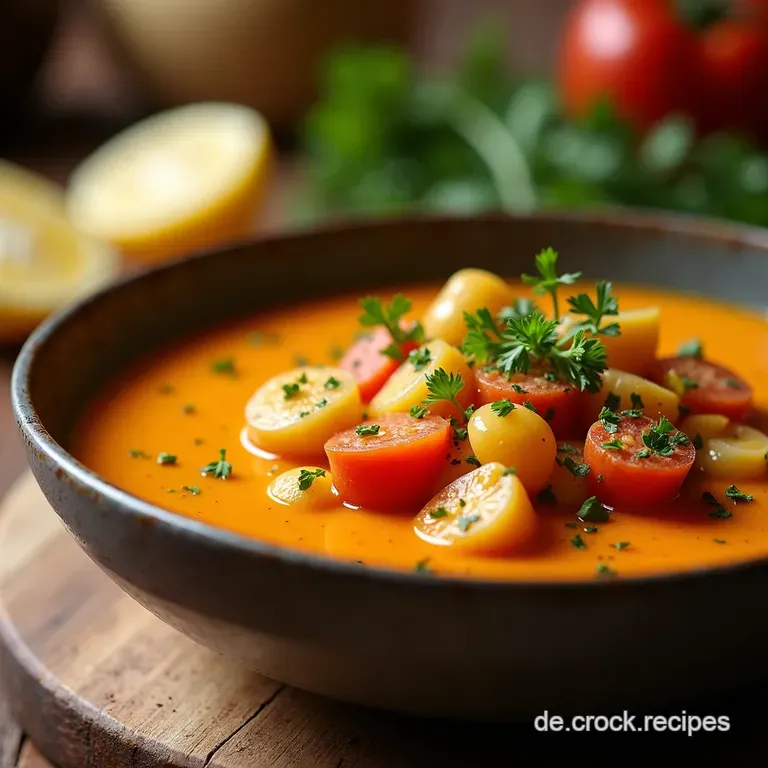 Omas beste Erbsensuppe Herzhaft Einfach presentation