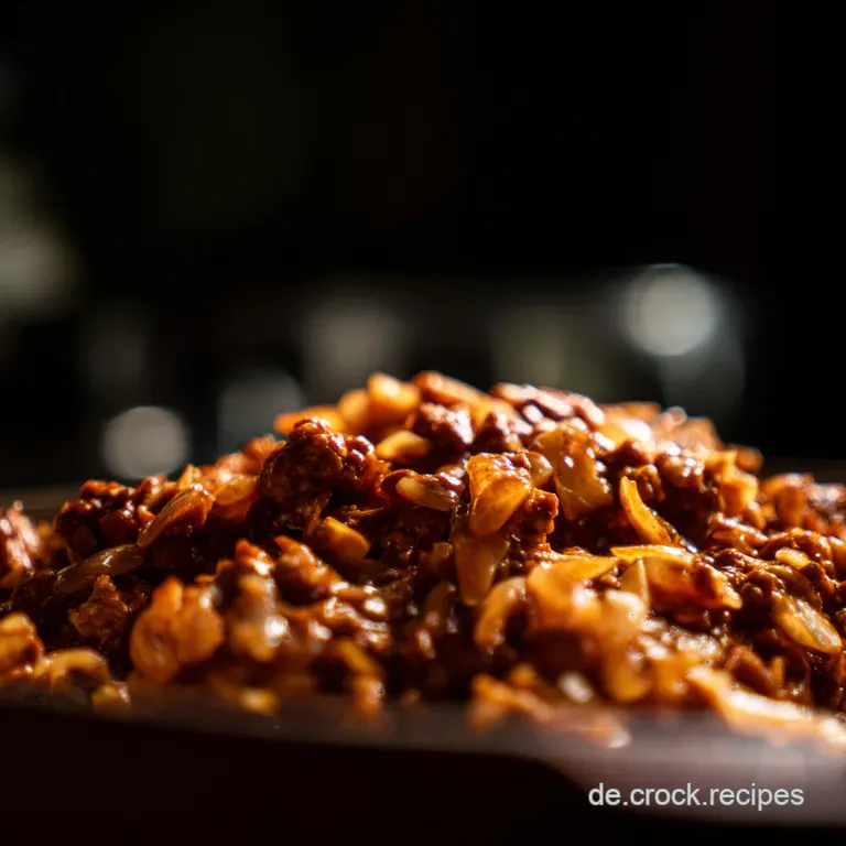 Omas Beste Hackfleischso&szlig;e presentation