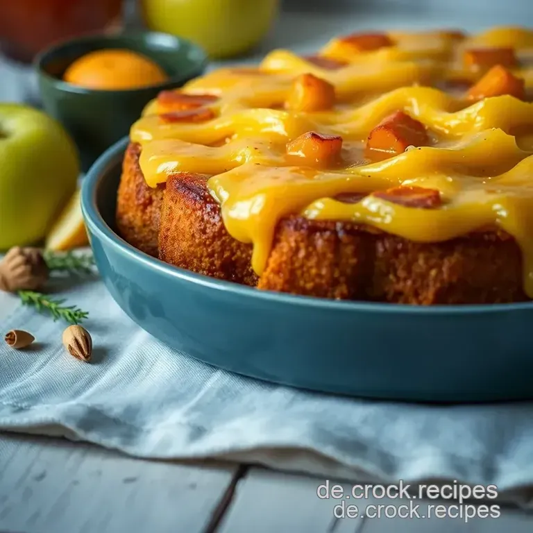 Omas Geheimnis: Saftiger Apfelmus-Karotten-Kuchen presentation