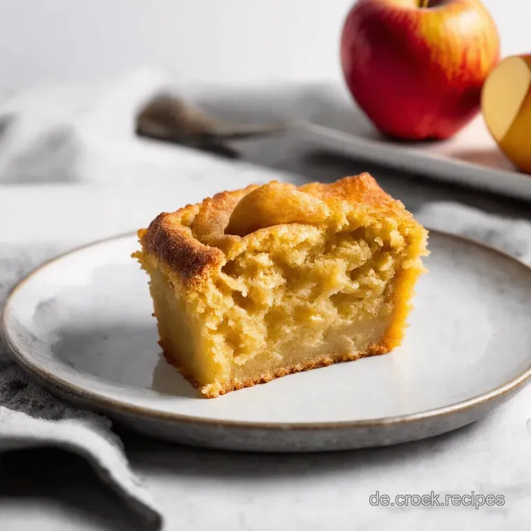 Omas Geheimnis Saftiger Versunkener Apfelkuchen