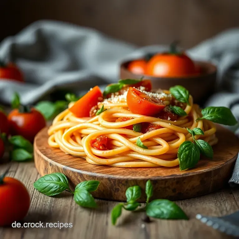Omas Geheimnis: Sahnige Tomatensoße zum Einkochen