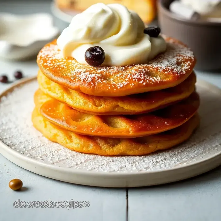 Omas Goldene Pfannkuchen presentation