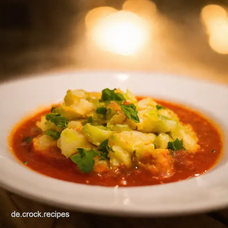 Omas Herzhafter Spitzkohleintopf presentation