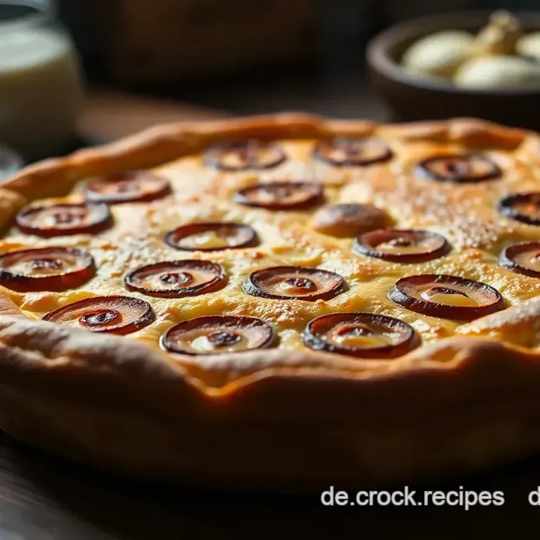 Omas Zwiebelkuchen Rezept: So einfach selber machen! Traditionell & Lecker