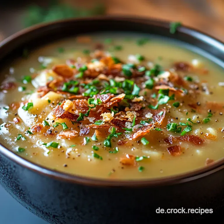 Omas Kartoffelsuppe Herzhafte German Potato Soup