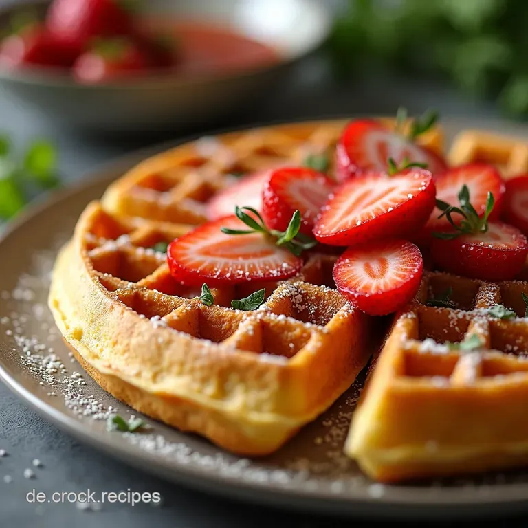 Omas Klassische HerzWaffeln Extra Fluffig durch Eischnee