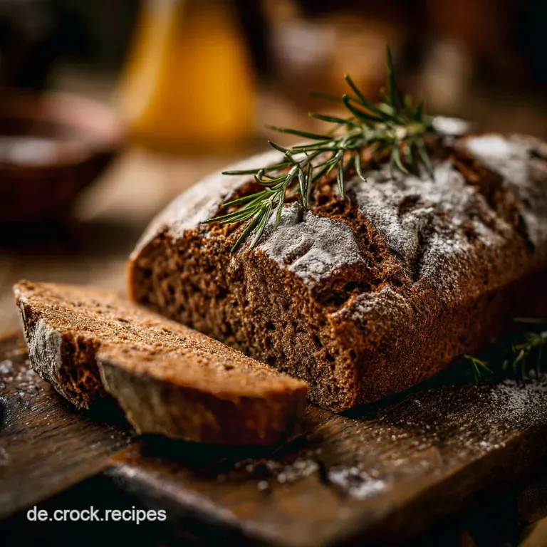 Bauernbrot Omas herzhaftes SauerteigRezept f&uuml;r krosse Kruste