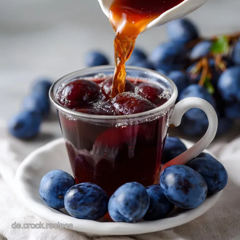 Schlehenlik&ouml;r: Omas Traditionelles Rezept F&uuml;r Genie&szlig;er presentation