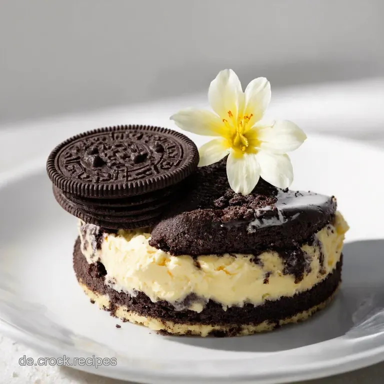Oreo Traum mit Vanillewolke Bl&uuml;tendeko