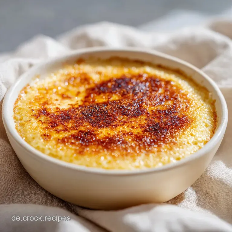 Crema Catalana: Authentisches Spanisches Dessert