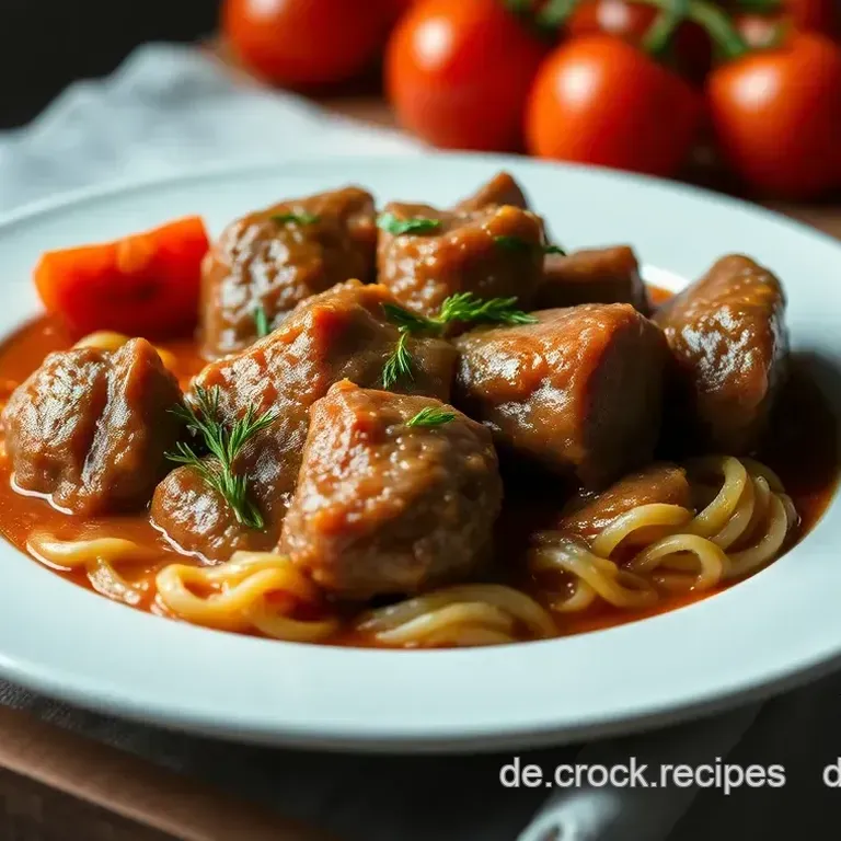 Ossobuco alla Milanese – Zartes Kalbfleisch in Tomatensauce