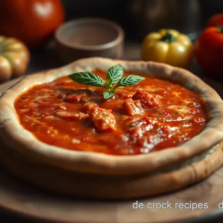 Perfekte Pizzasoße: Mein Geheimrezept für italienischen Genuss