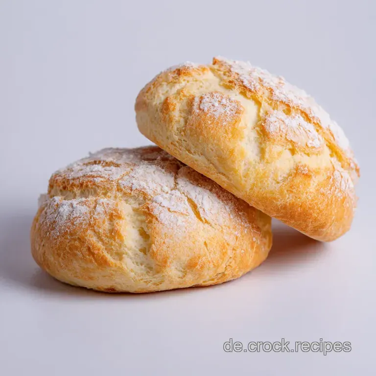 Perfekte Sonntagsbrötchen: Knusprig &amp Luftig wie vom Bäcker presentation