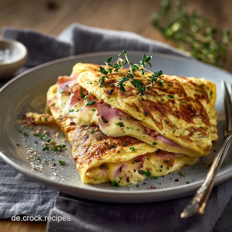 Schinkenomelette: Perfektion in 10 Minuten presentation