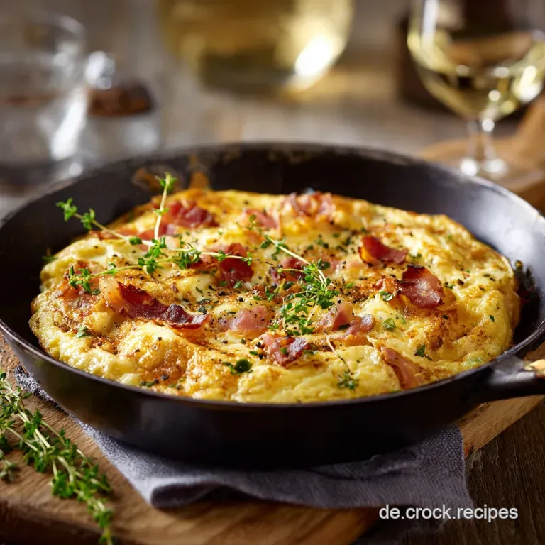 Schinkenomelette: Perfektion in 10 Minuten