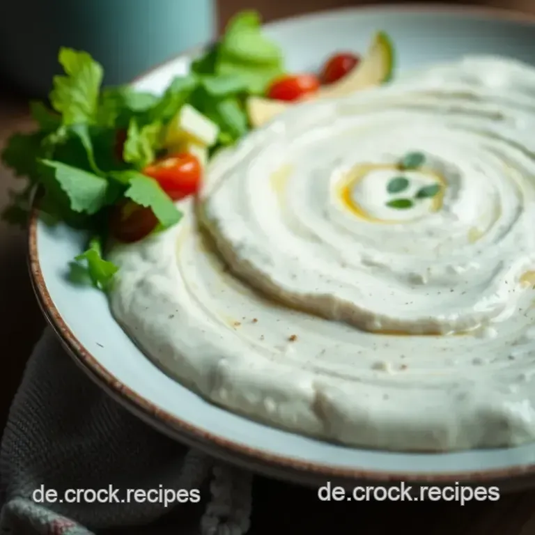 Pikanter Sahnemeerrettich-Dip – So lecker! presentation