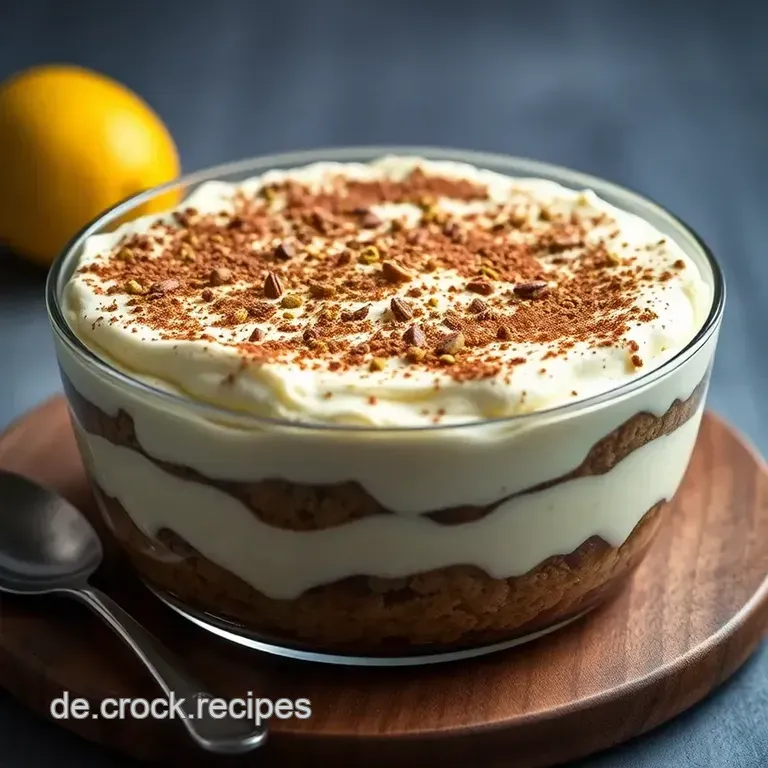 Pistazien-Tiramisu: Ein Hauch von Sizilien presentation