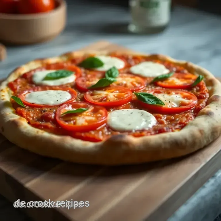 Pizza Margherita: Ein Stück Italien auf deinem Teller presentation