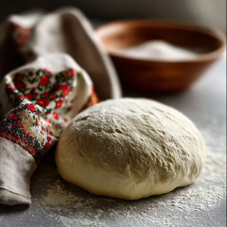 Neatly portioned pizza dough, smooth and round, showcasing its elasticity and potential for delicious homemade pizza on a ...