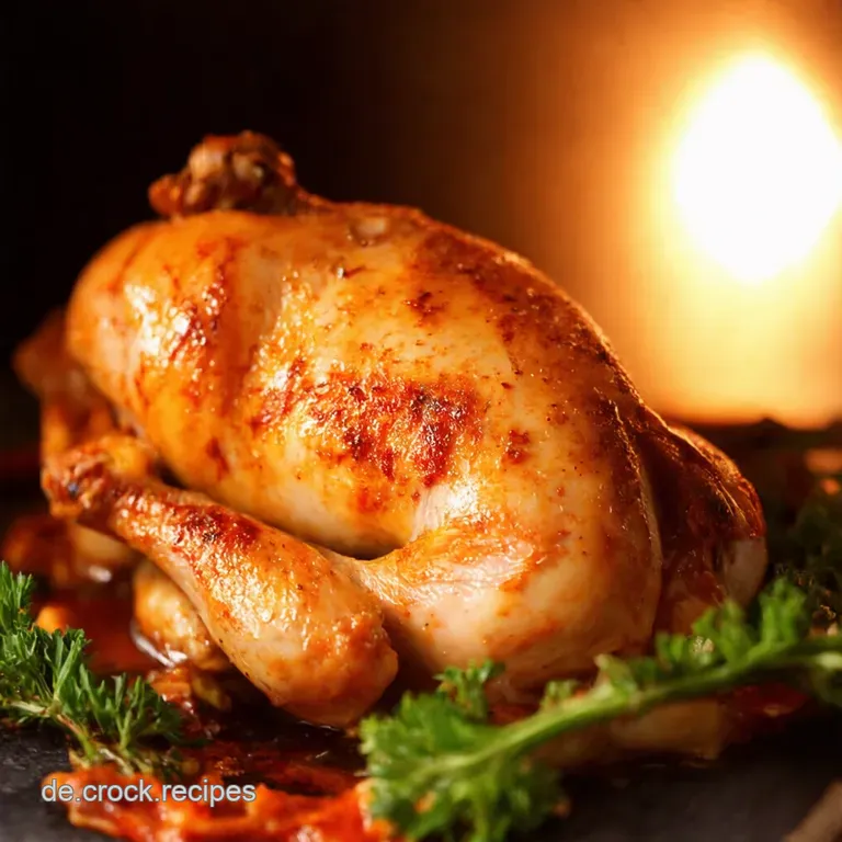 Pollo Fino Zartes Ofenh&auml;hnchen presentation