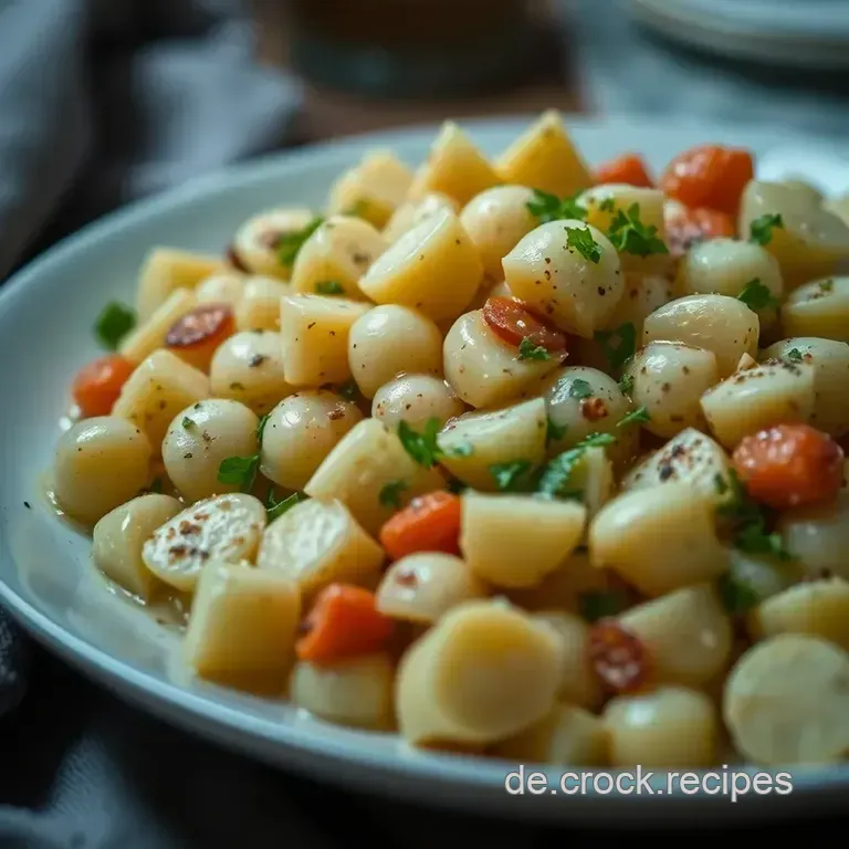 Polnischer Kartoffelsalat – Der Klassiker presentation