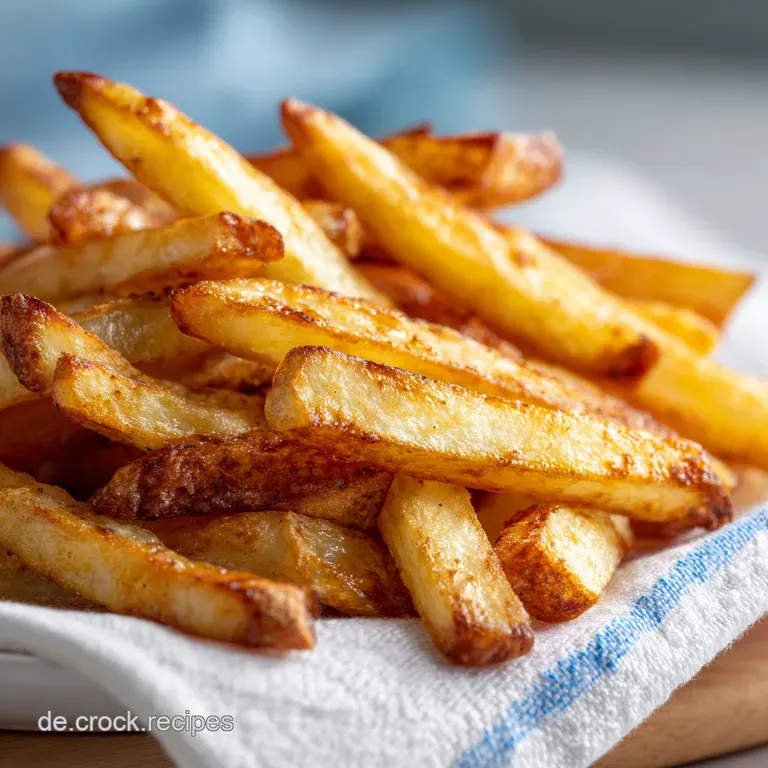 Pommes Airfryer: Knusprig & Goldgelb