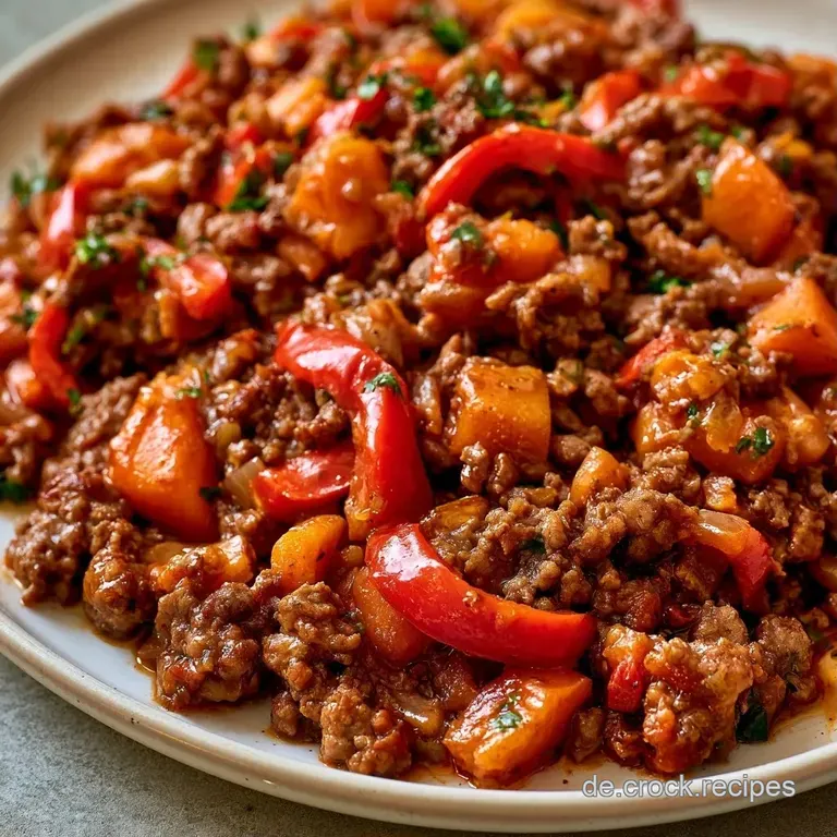 Farbenfrohes Gem&uuml;se auf einem wei&szlig;en Porzellanteller, gl&auml;nzend von Oliven&ouml;l und mit frischen, gr&uuml;nen Kr&auml;utern garniert.