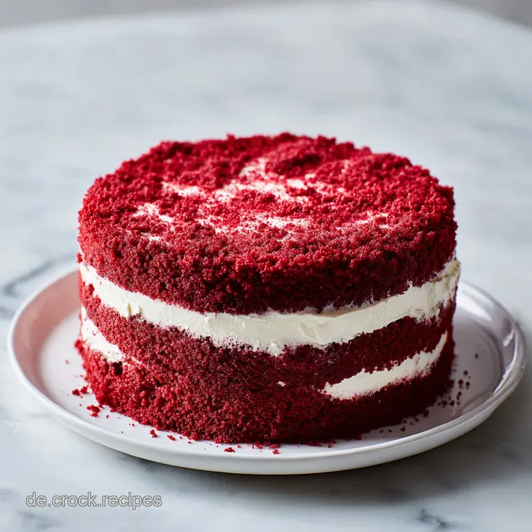 Klassisches Red Velvet Cake Rezept