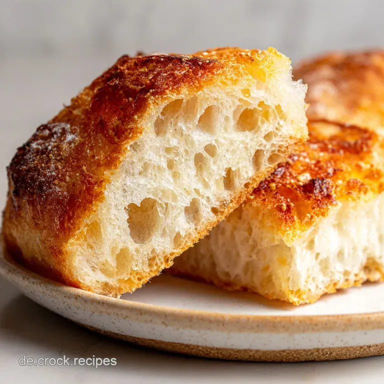 Rezept Ciabatta: Glasartig Krustig