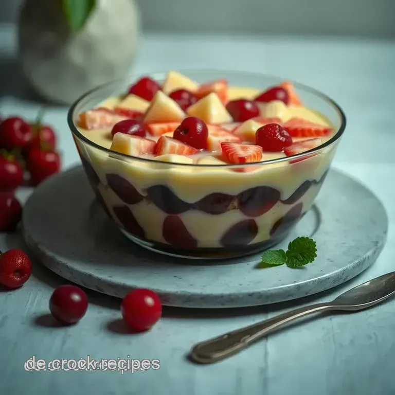 Rhabarberpudding à la Mama: Erdbeer-Rhabarber-Traum presentation