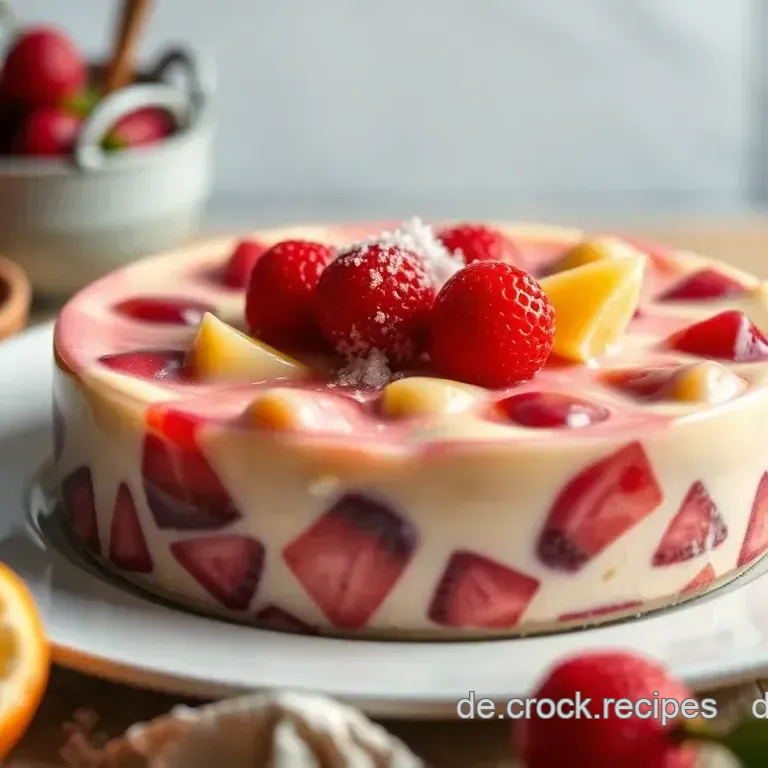 Omas Bester! Rhabarberpudding Rezept Erdbeer-Traum