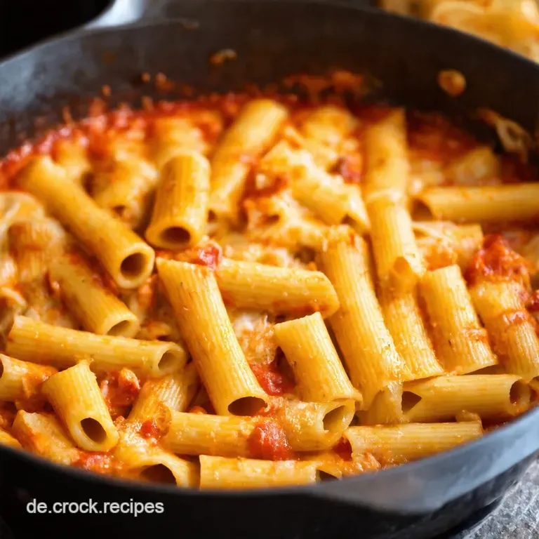 Rigatoni Al Forno Der Herzhafte Ofenklassiker Der Gl&uuml;cklich Macht presentation