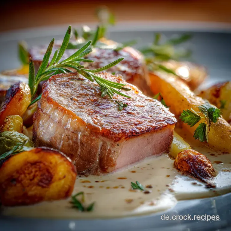 Rosenkohlgem&uuml;se nach DDRArt: Omas cremiger Klassiker mit Speck und Muskat