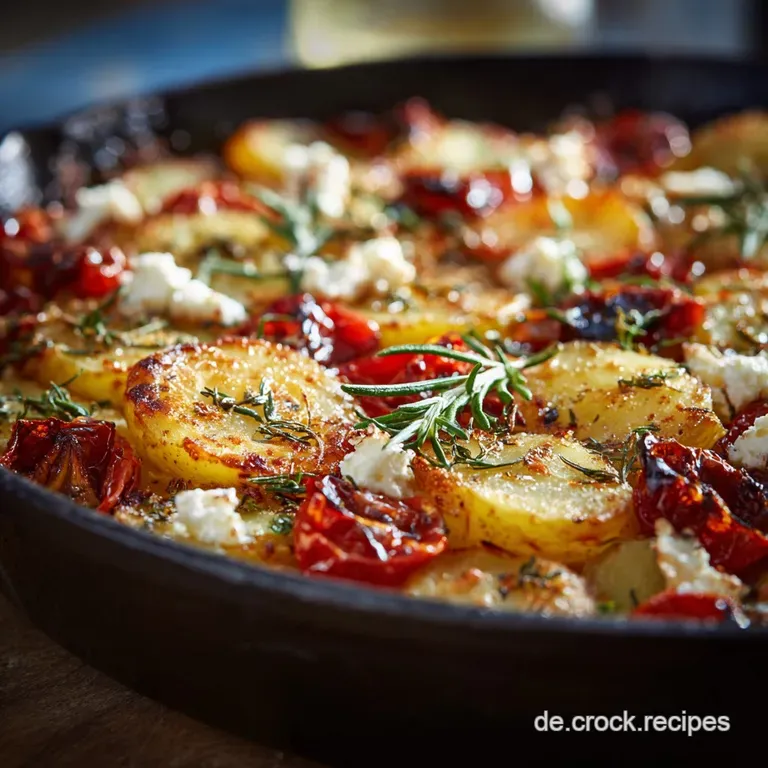 Rosmarin Feta Kartoffeln: Der Trick F&uuml;r Die Knusprigsten Ofendrillinge presentation