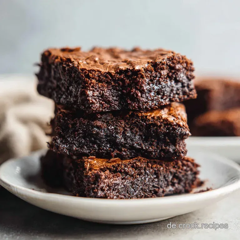Saftige Brownies: Au&szlig;en Knusprig
