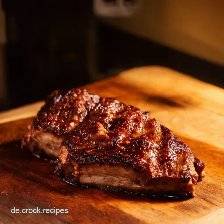 Saftige Spareribs Aus Dem Backofen Zart Wie Butter presentation