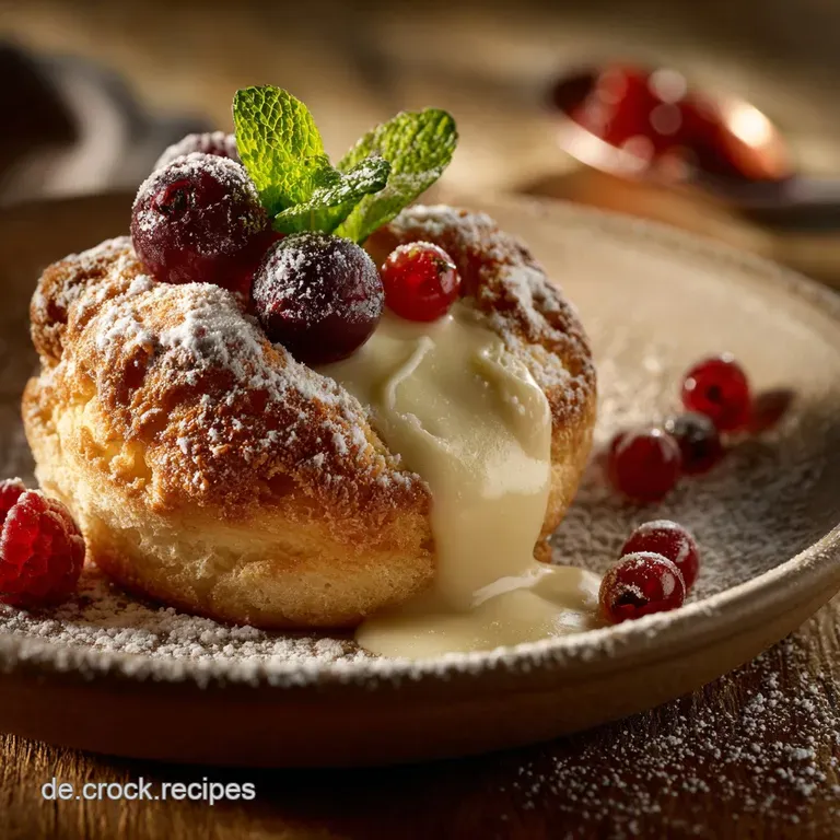 Streuseltaler mit Vanillecreme: Saftig cremig knusprig wie vom B&auml;cker