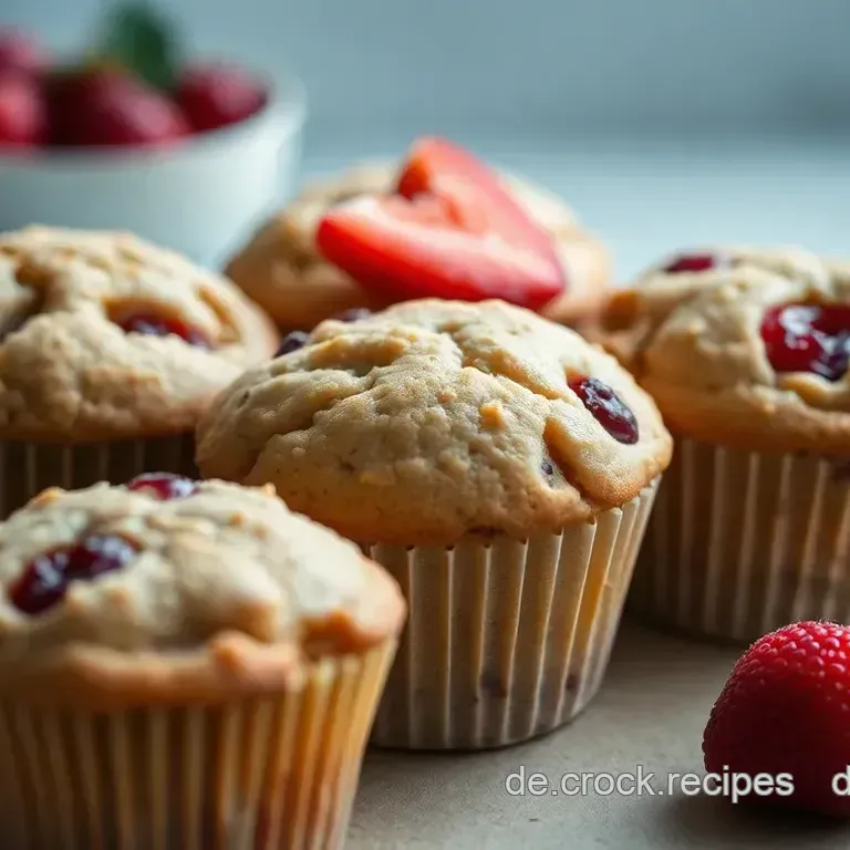 Saftige Vegane Muffins mit Himbeeren und Chiasamen – Gesund &amp Lecker!