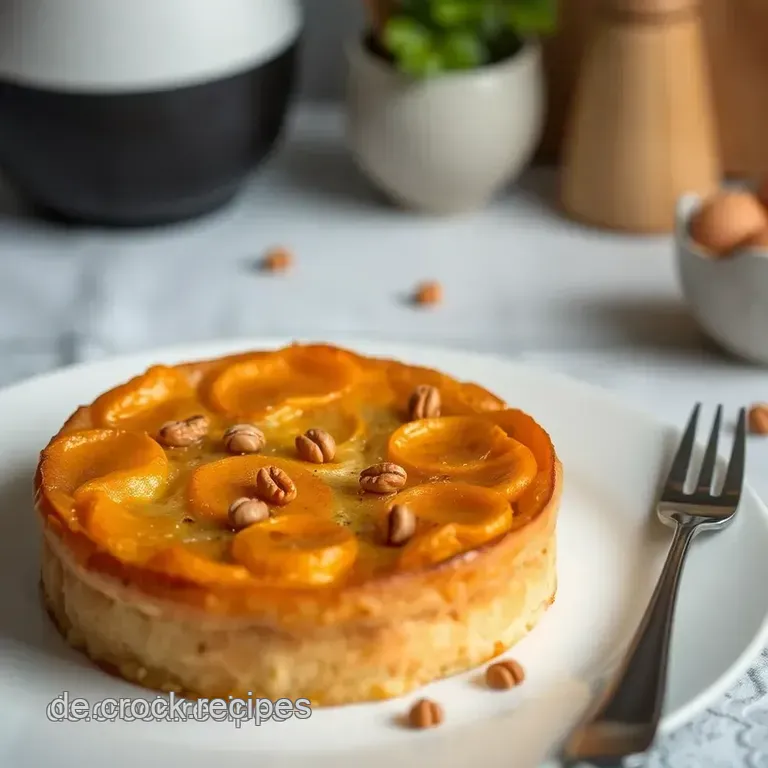 Saftiger Karottenkuchen mit Zimt und Walnüssen presentation