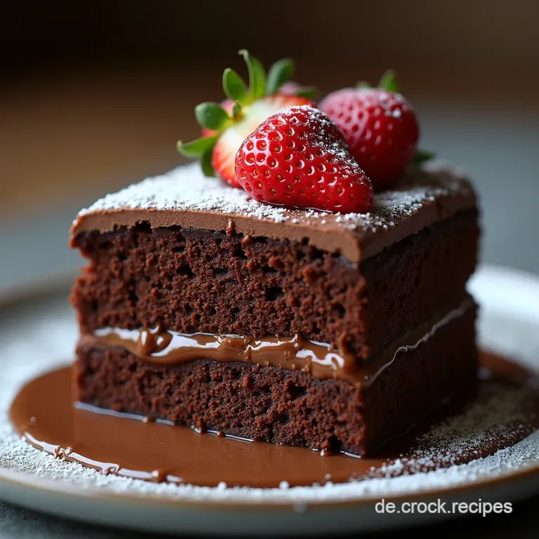 Omas Saftiger Traum Der Ultimative Schokoladenkuchen vom Blech