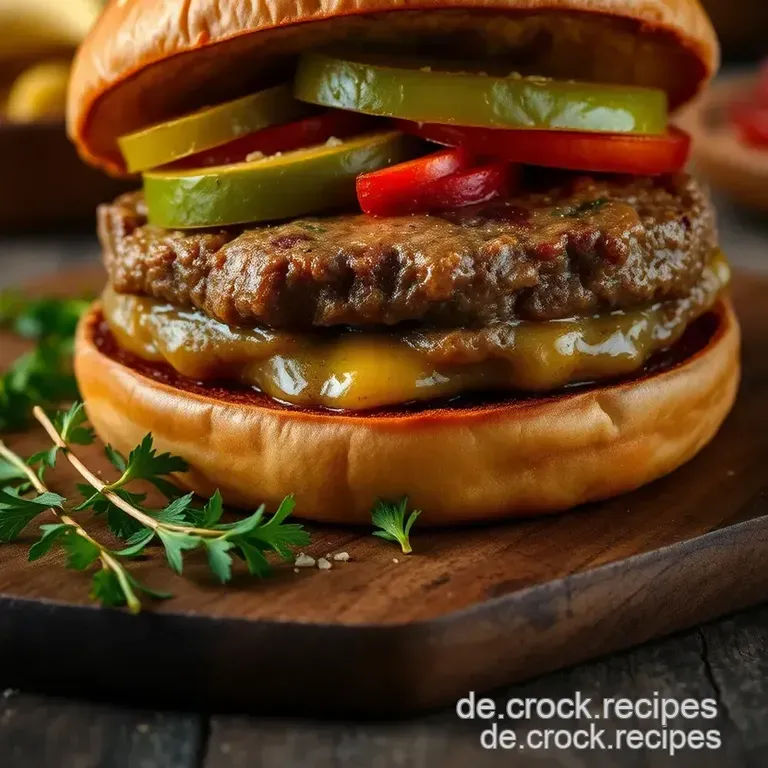 Saftiger Tavuklu Burger – Der türkisch inspirierte Hähnchenburger presentation