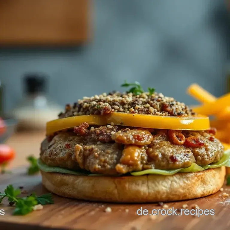 Saftiger Tavuklu Burger – Türkisch inspirierter Genuss für Zuhause