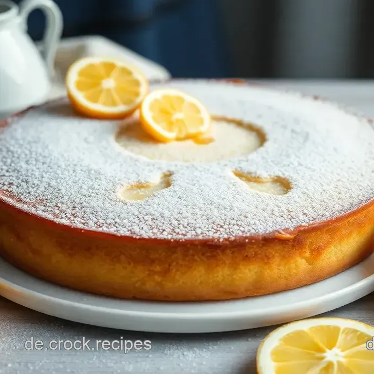 Saftiger Zitronenkuchen wie von Oma